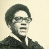 Poet feminist and civil rights activist Audre Lorde