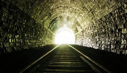 light at end of tunnel